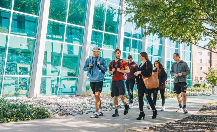 Students on Campus